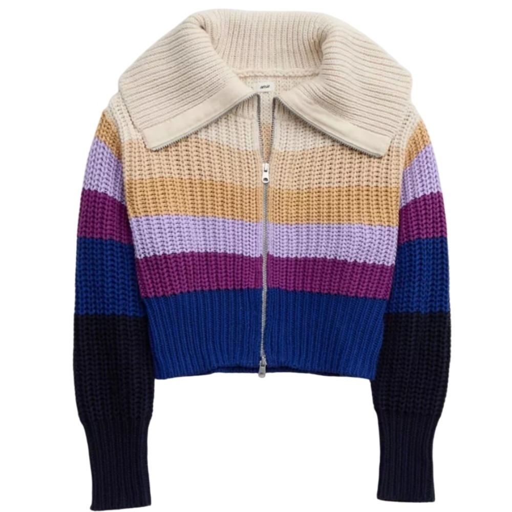New Aerie Double Zip Cardigan - Picture 9 of 11